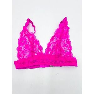 Honeydew Fushcia Bralette Size Small